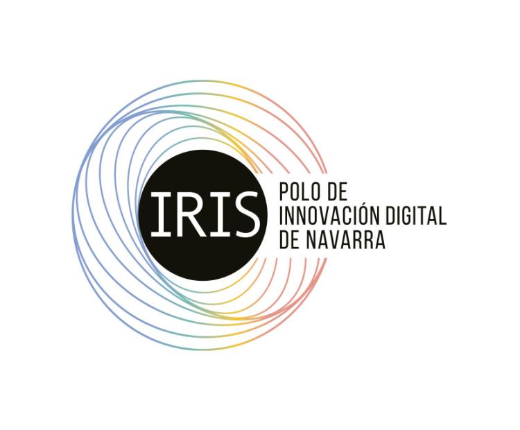 Logotipo de IRIS, Polo de Innovación Digital de Navarra